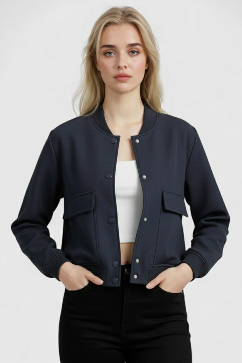 Nina | Elegant Bomber Jacket - ginlerie 1