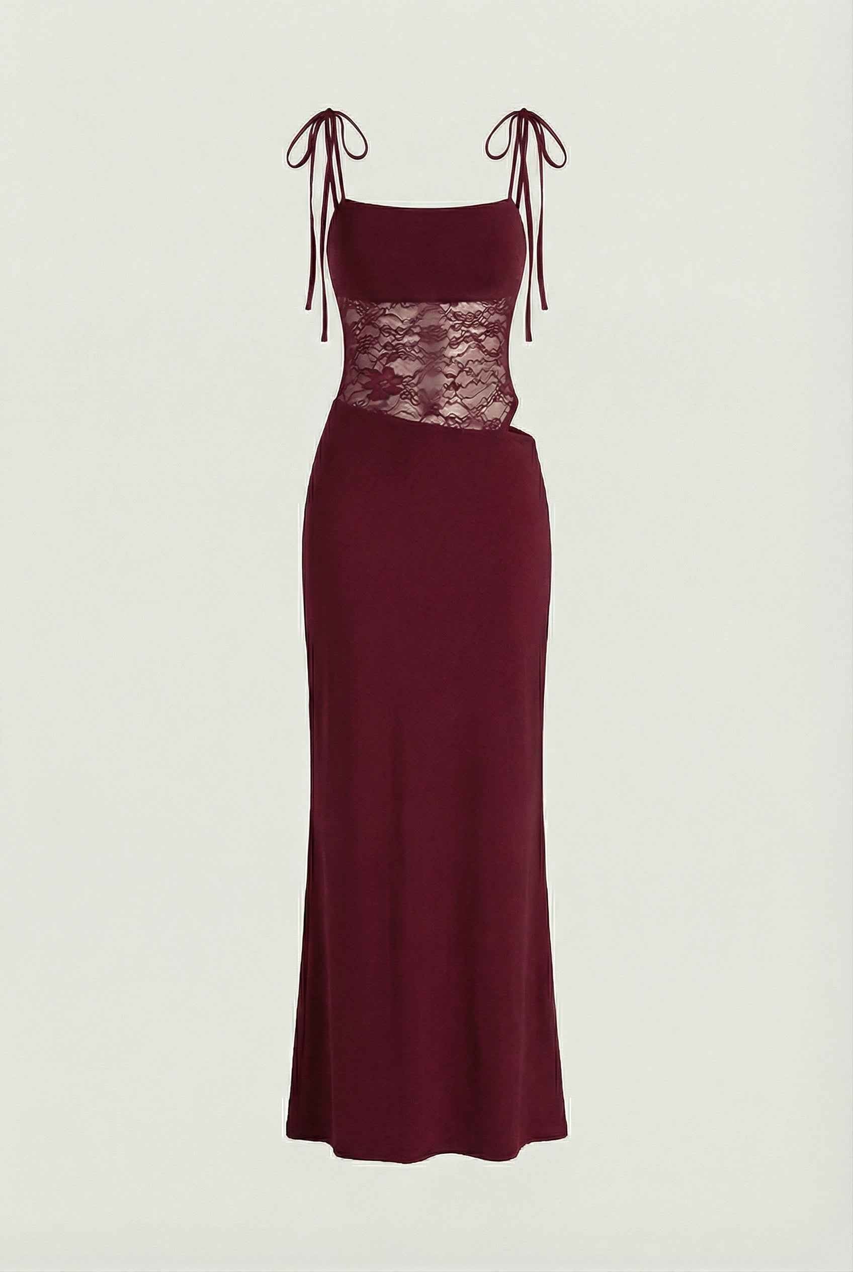 Nina | Elegant Lace Maxi Dress - ginlerie 0