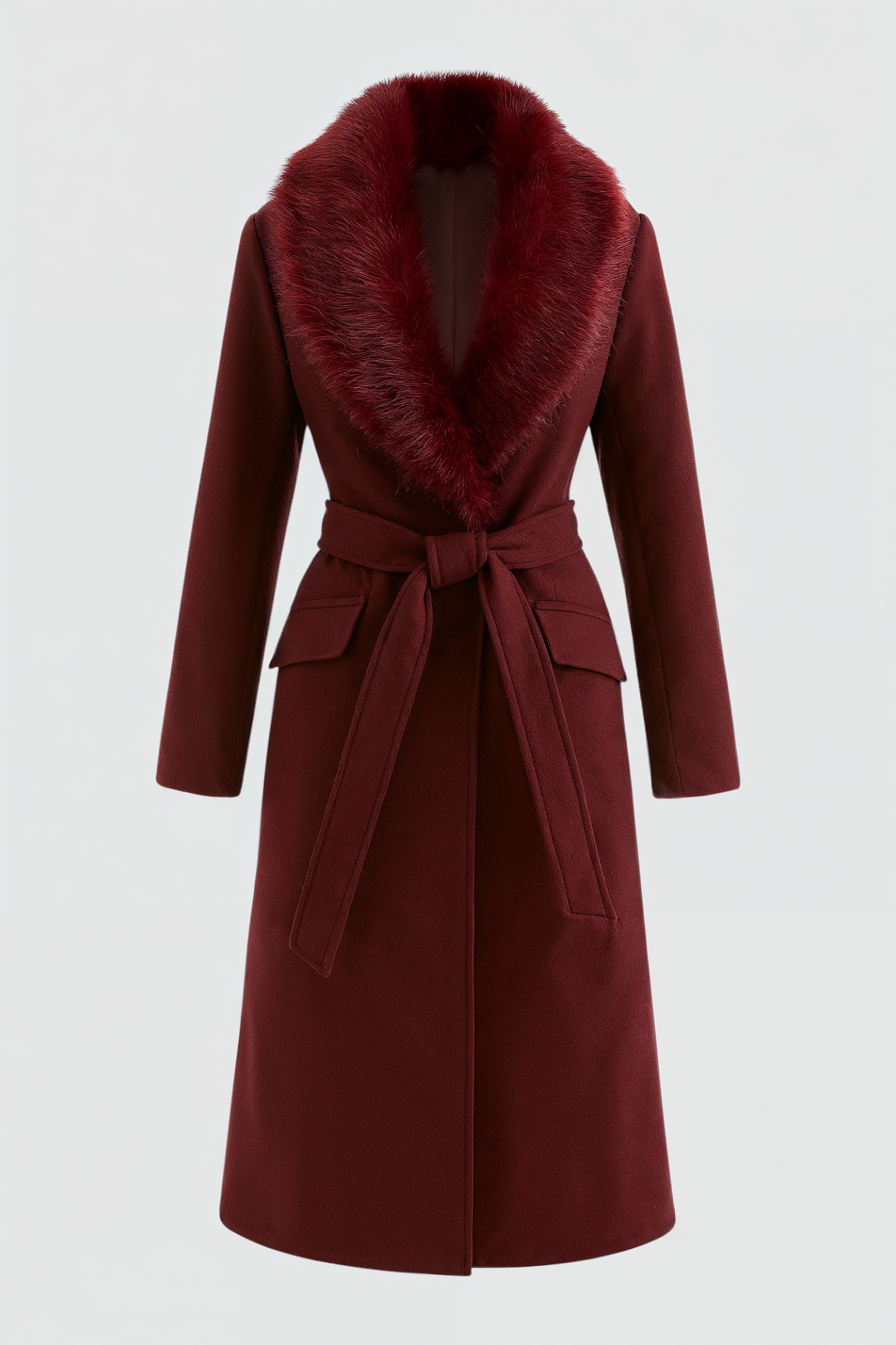 Nina | Elegant Long Coat - ginlerie 0