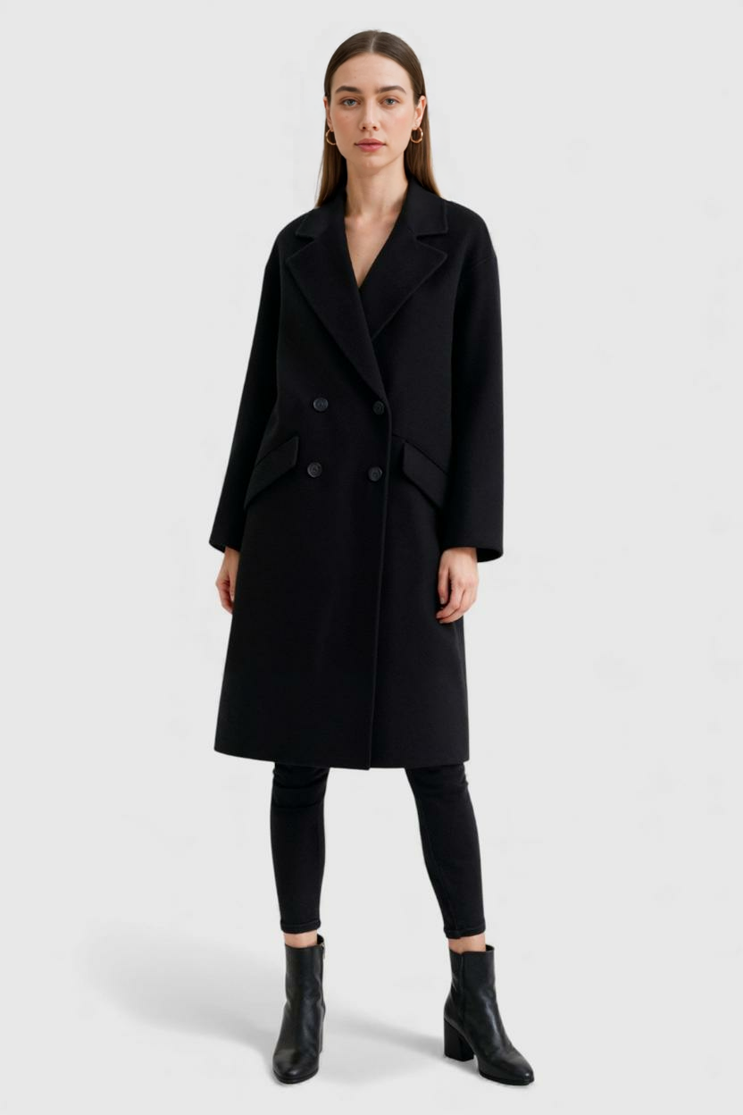 Nina | Elegant Wool Winter Coat - ginlerie 2