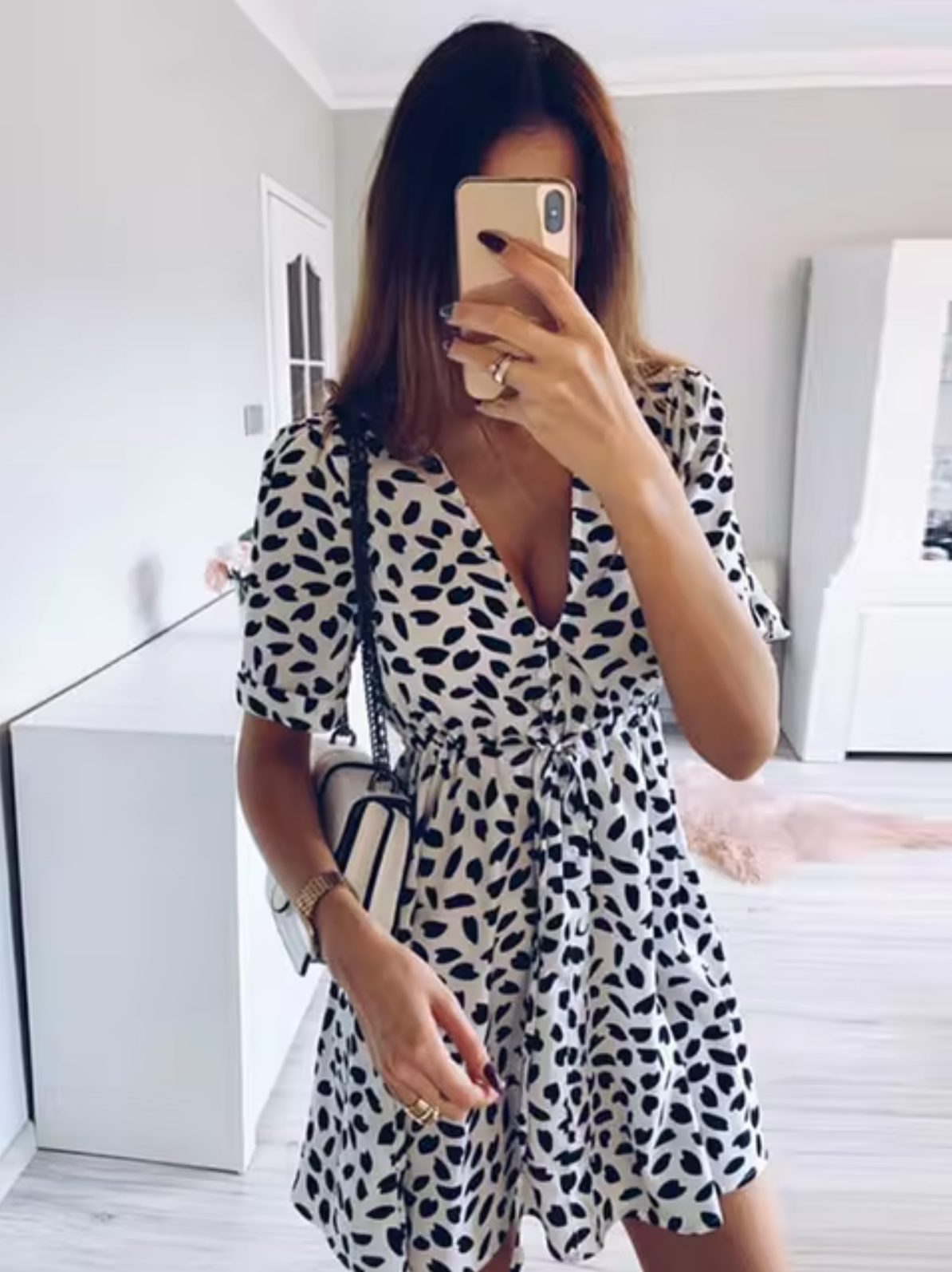 Nina | Flirty Mini Dress - ginlerie 2