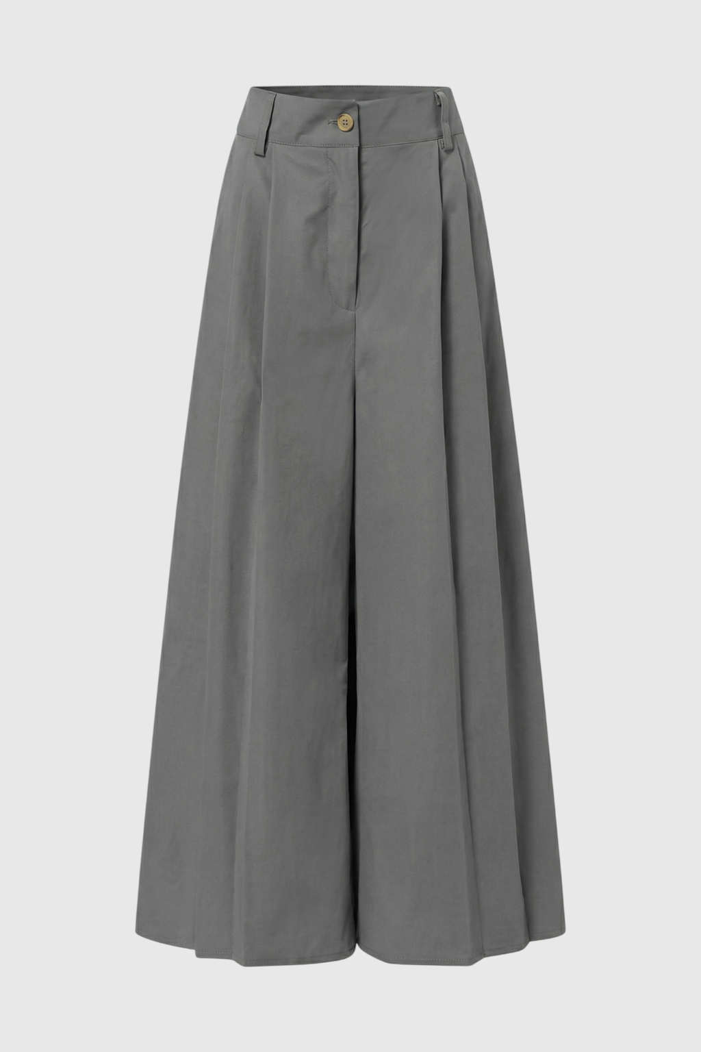 Nina | Gray Palazzo Pants - ginlerie 0