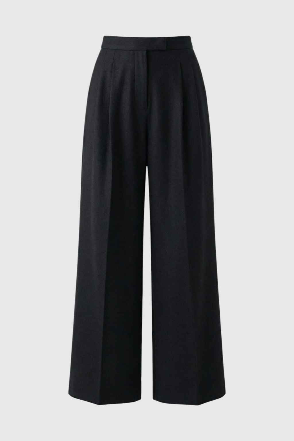 Nina | High-Waisted Black Pants - ginlerie 0