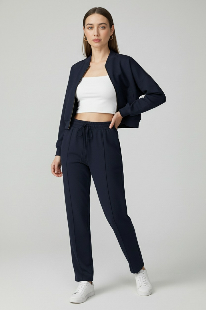 Nina | Hoodie and Sweatpants Set - ginlerie 2