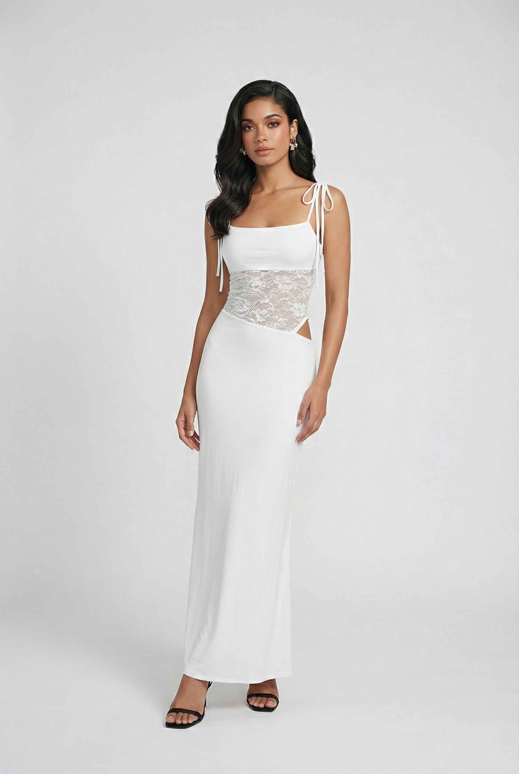 Nina | Lace Evening Gown - ginlerie 2