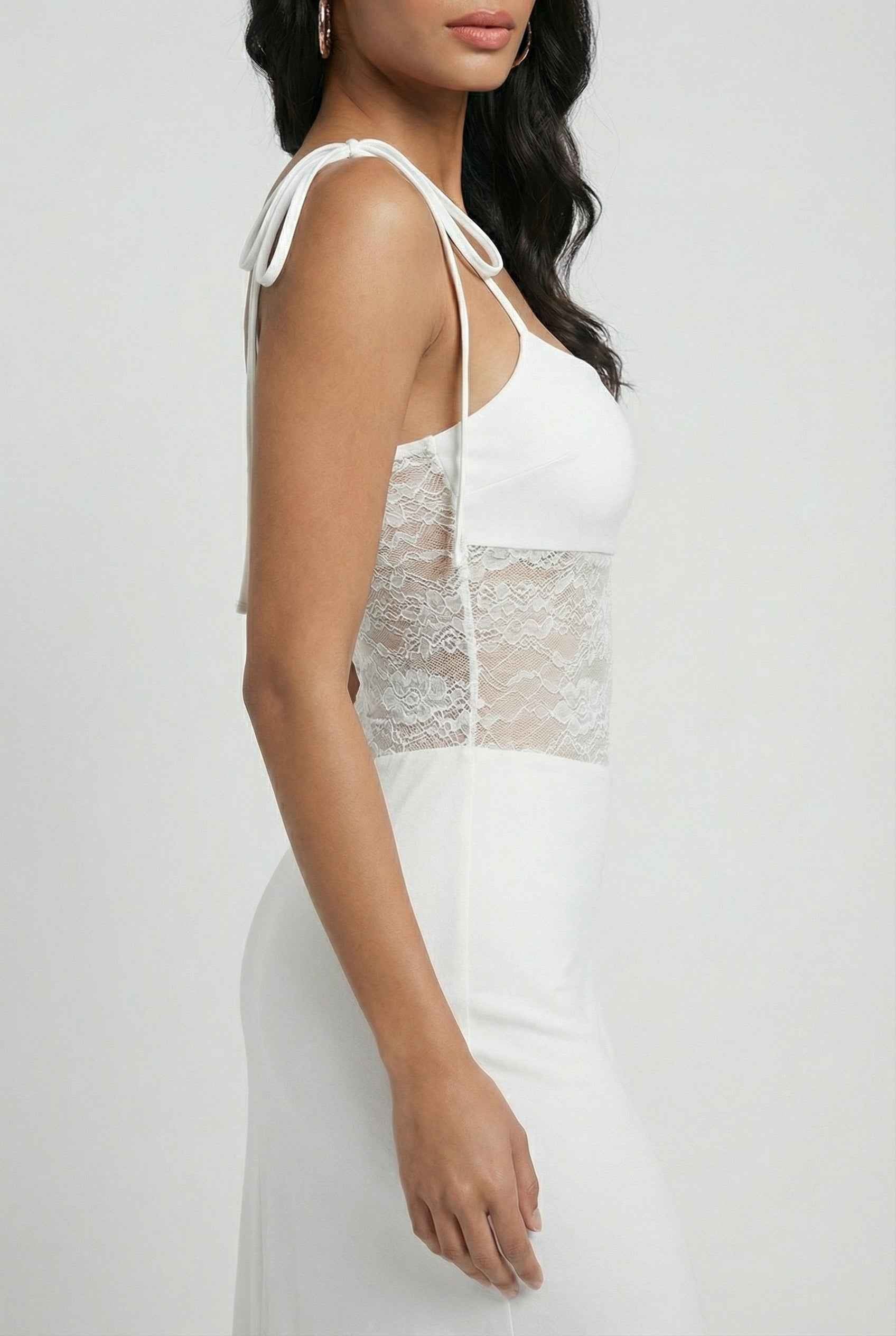 Nina | Lace Evening Gown - ginlerie 4