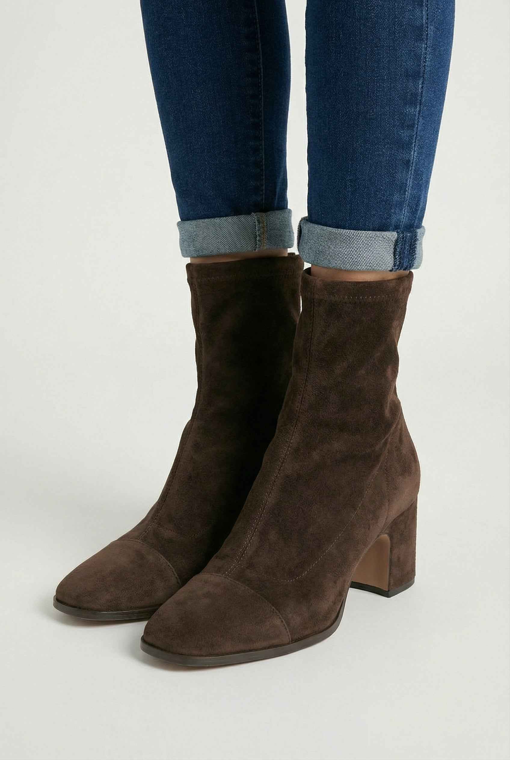 Nina | Mid-Calf Heeled Boots - ginlerie 2