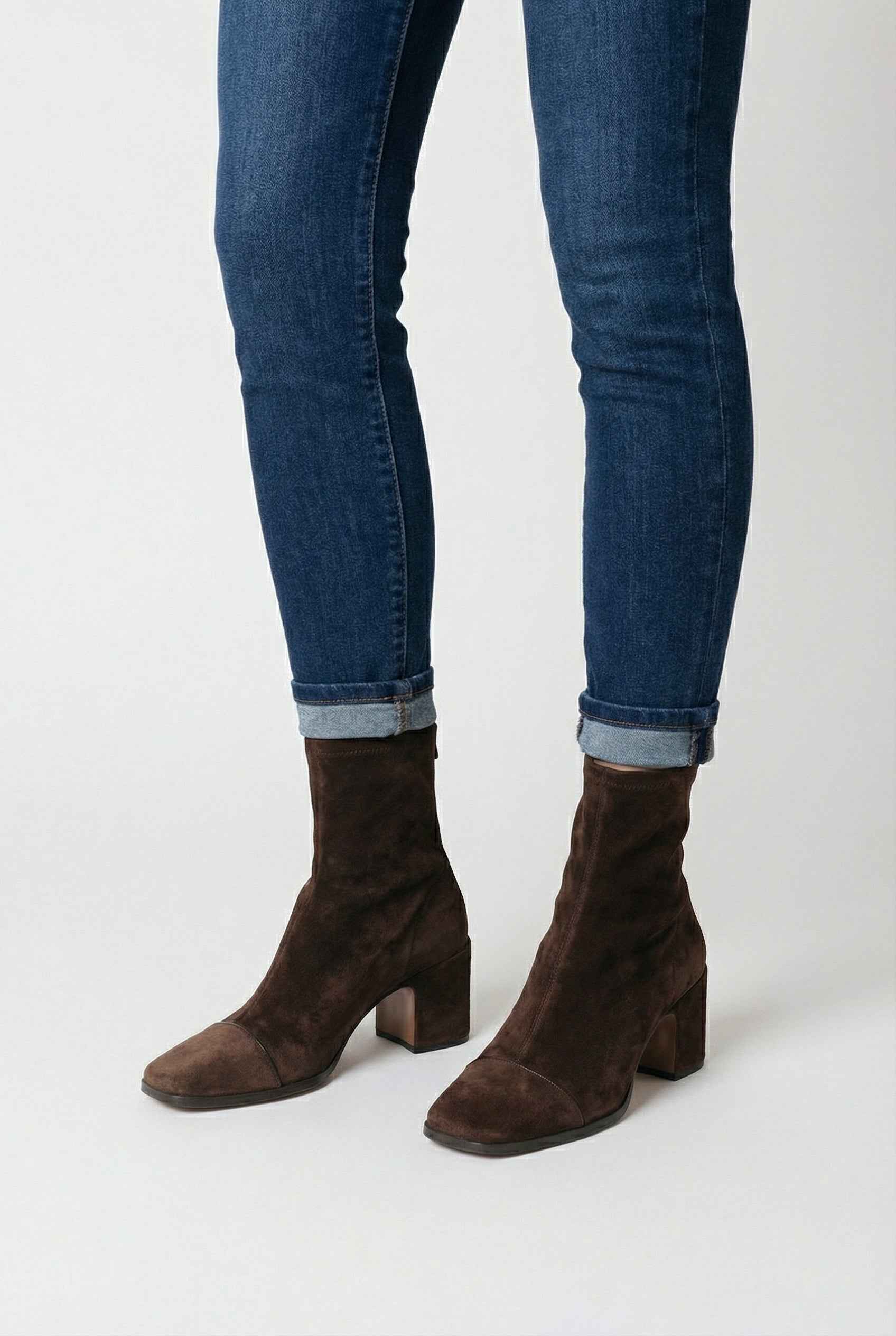 Nina | Mid-Calf Heeled Boots - ginlerie 3