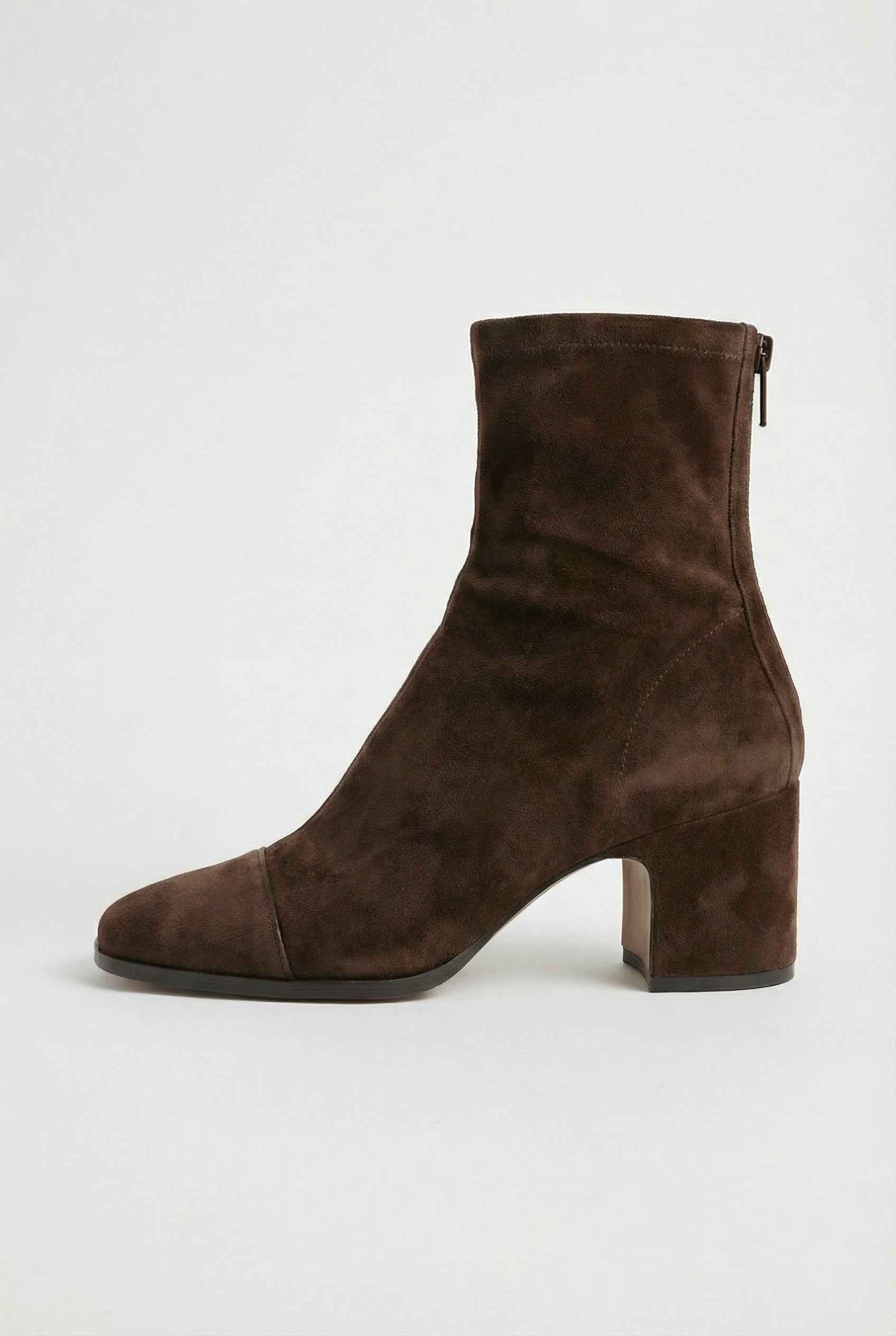 Nina | Mid-Calf Heeled Boots - ginlerie 4