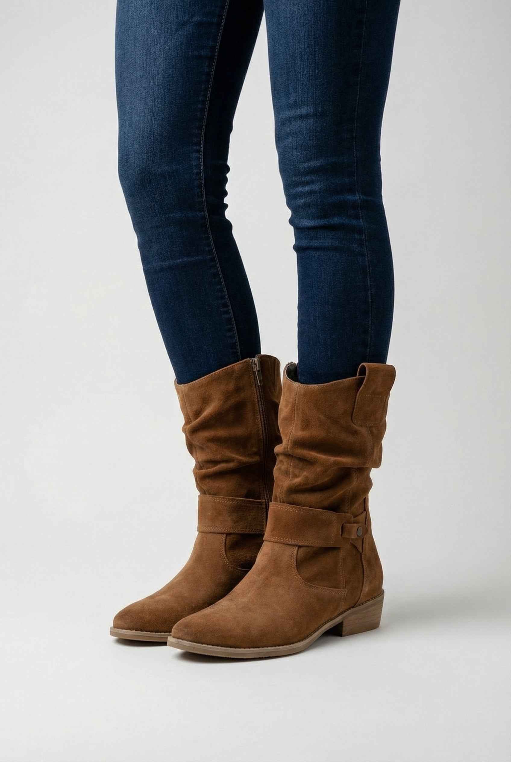 Nina | Retro Black Ankle Boots - ginlerie 3