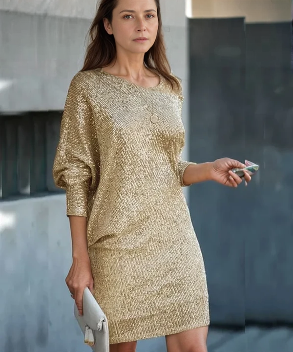 Nina | Sequin Dress - ginlerie 2