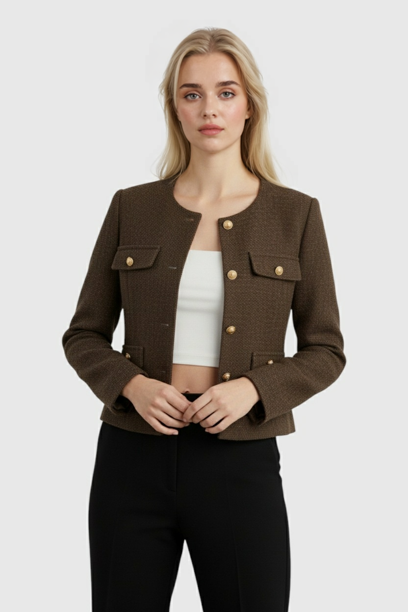 Nina | Short Winter Jacket - ginlerie 1