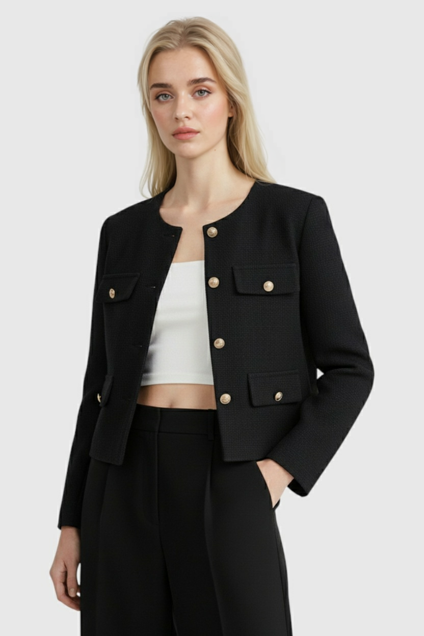 Nina | Stylish Short Winter Jacket - ginlerie 1