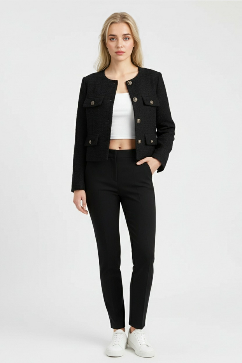 Nina | Stylish Short Winter Jacket - ginlerie 2