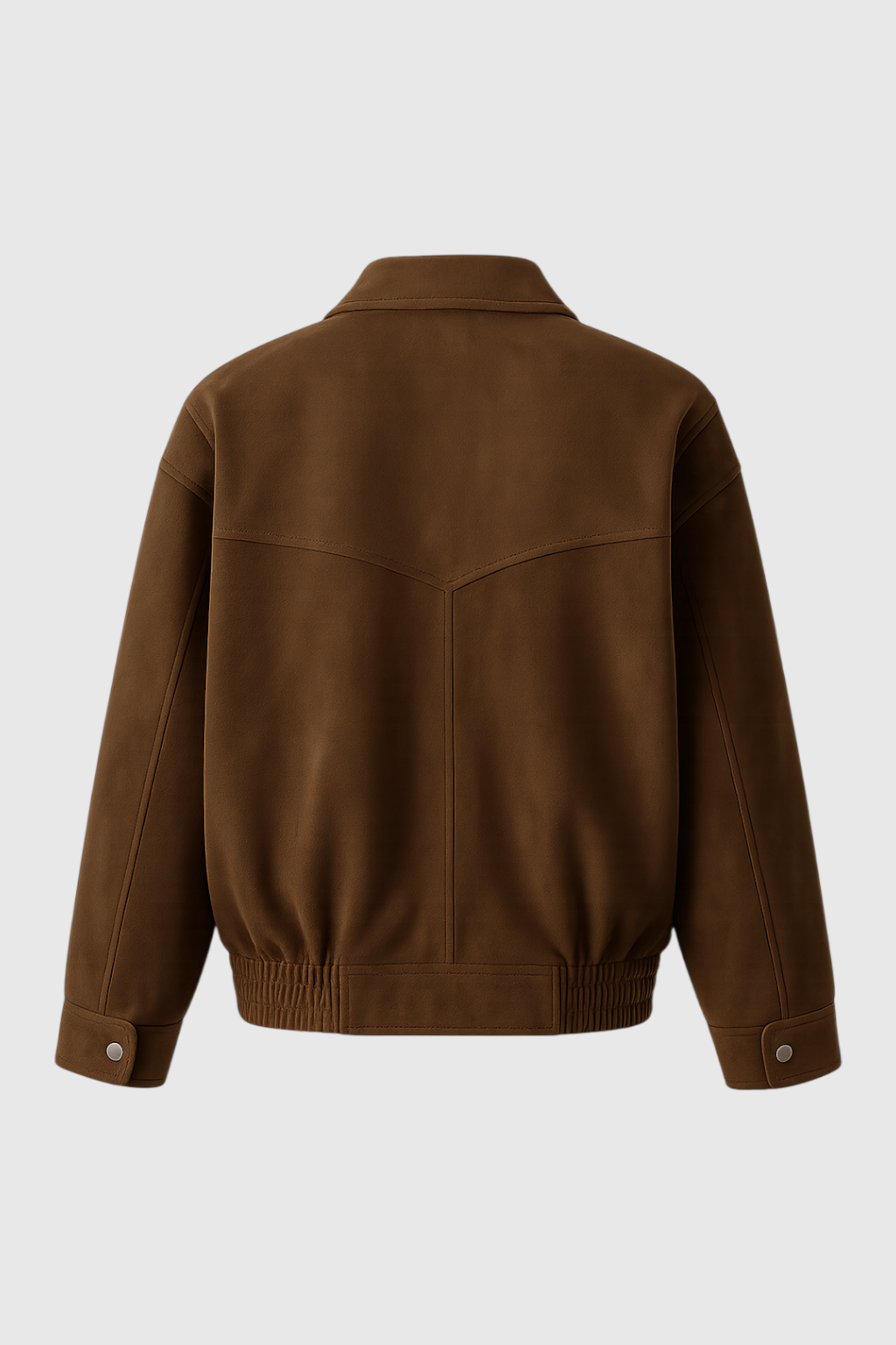 Nina | Suede Bomber Jacket - ginlerie 4