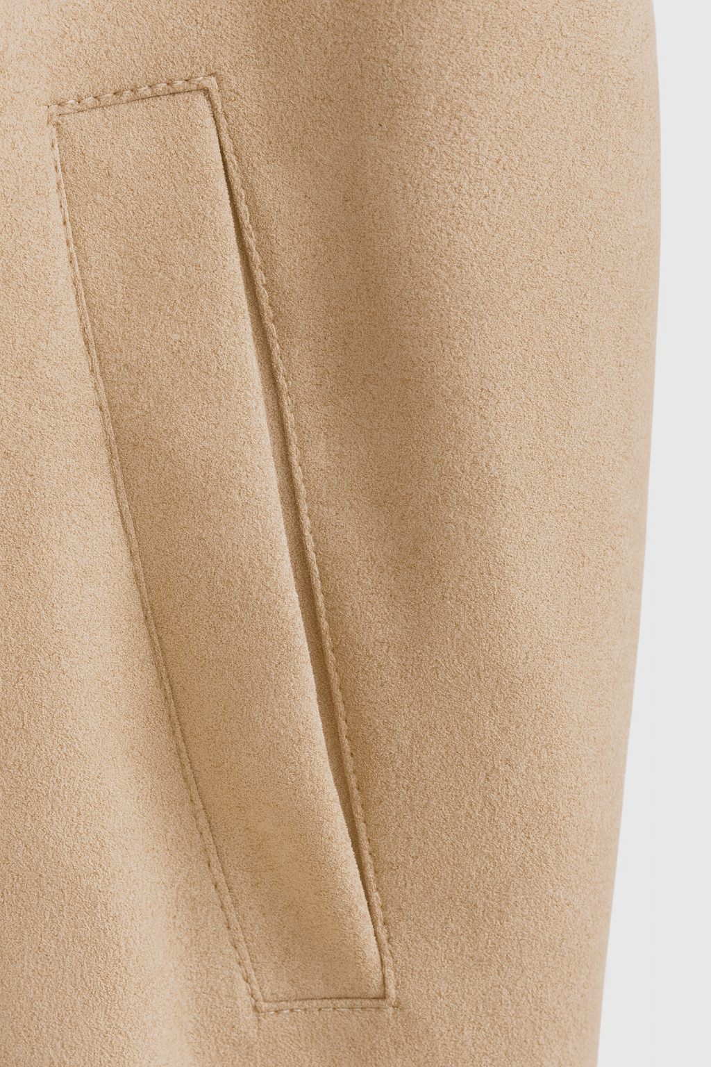 Nina | Suede Bomber Jacket - ginlerie 4