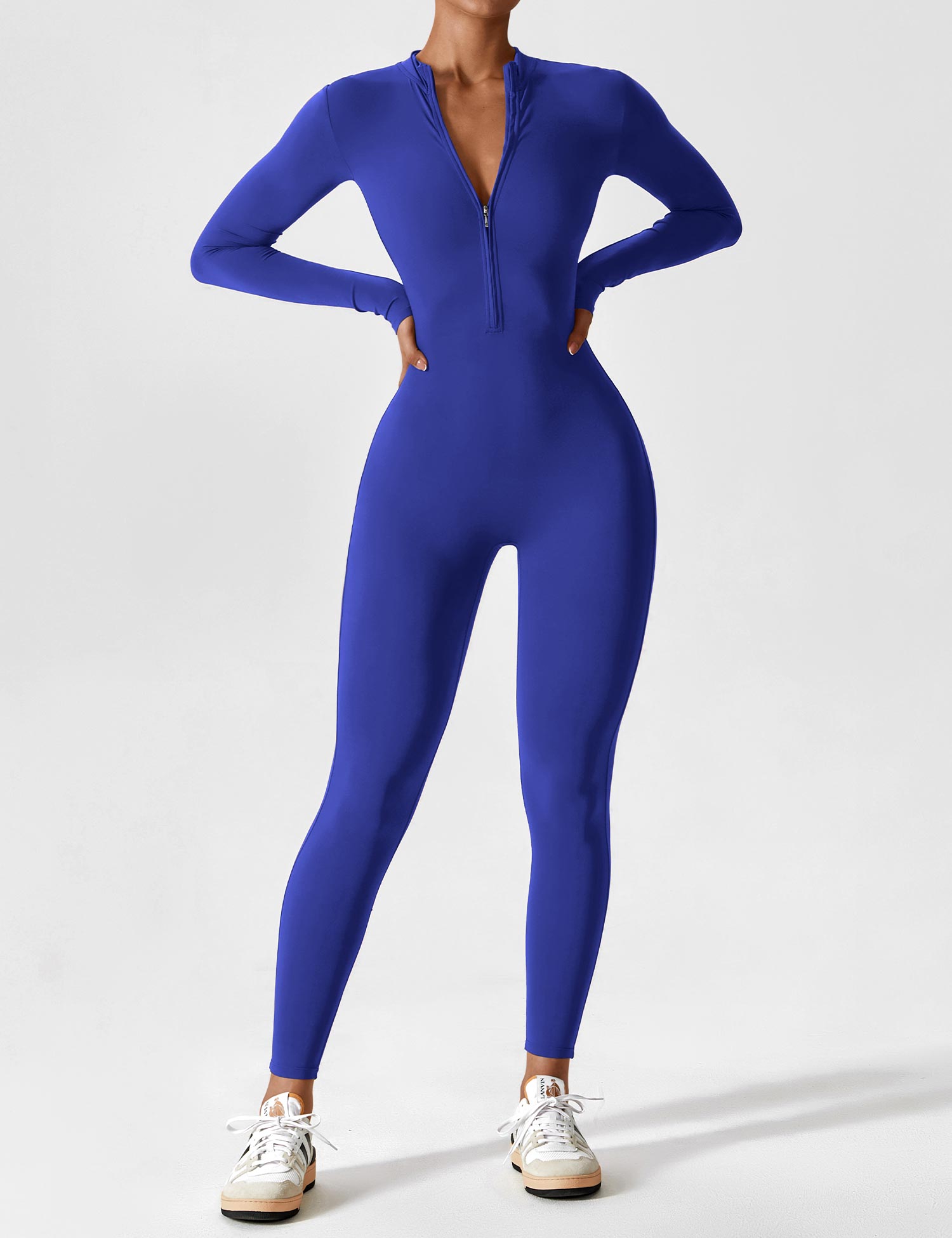Nina | Summer Long Sleeve Zip Set - ginlerie 15
