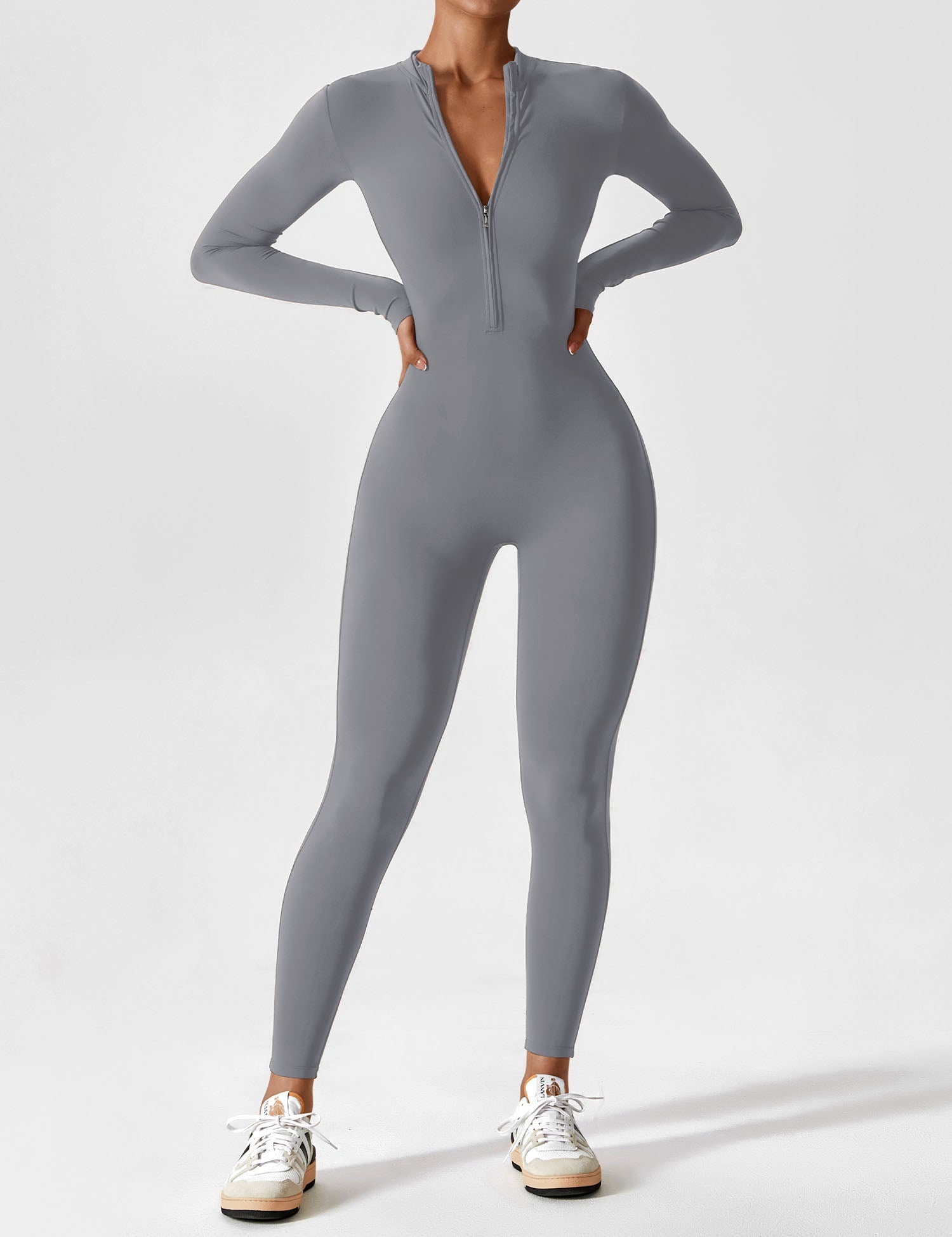 Nina | Summer Long Sleeve Zip Set - ginlerie 16
