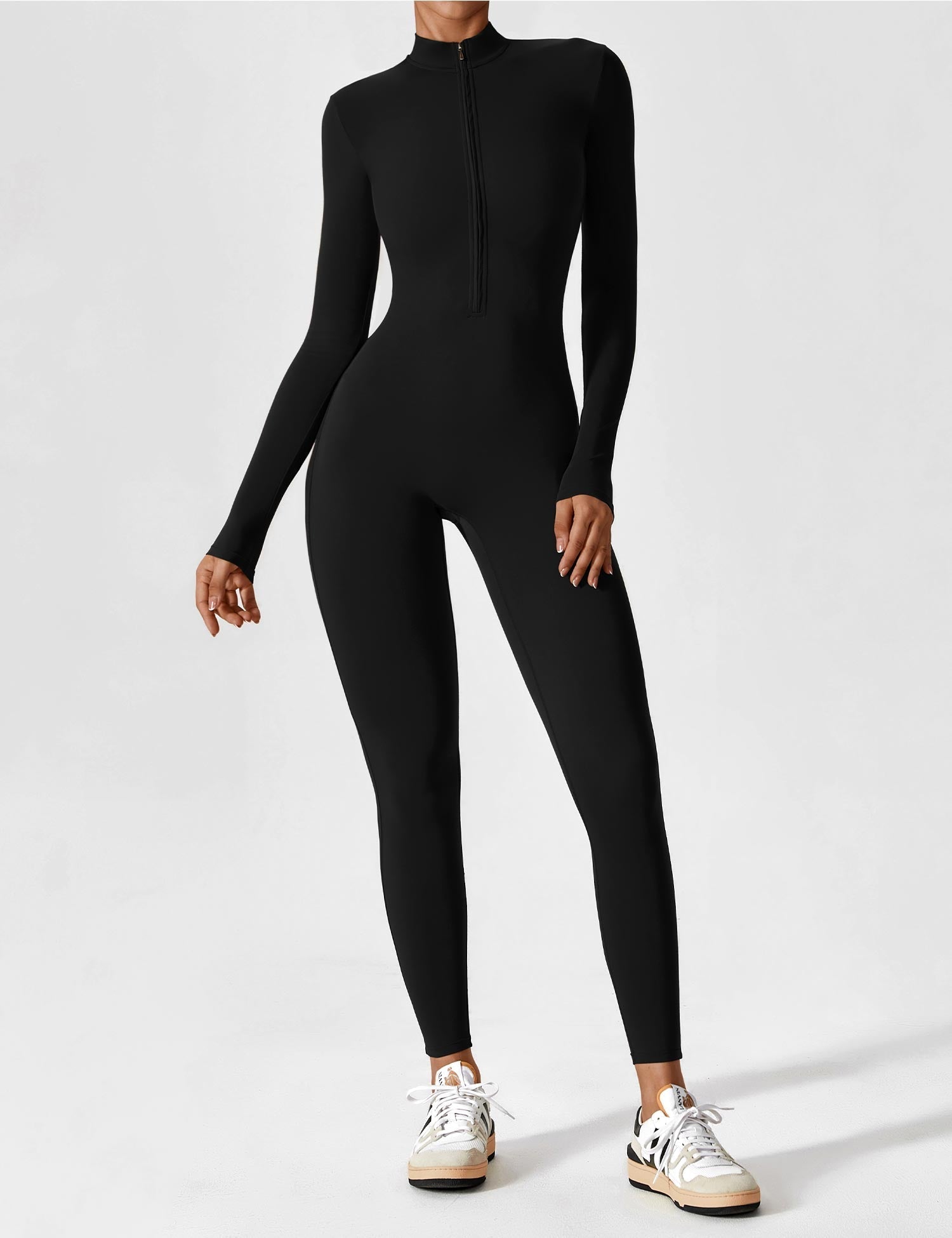 Nina | Summer Long Sleeve Zip Set - ginlerie 2