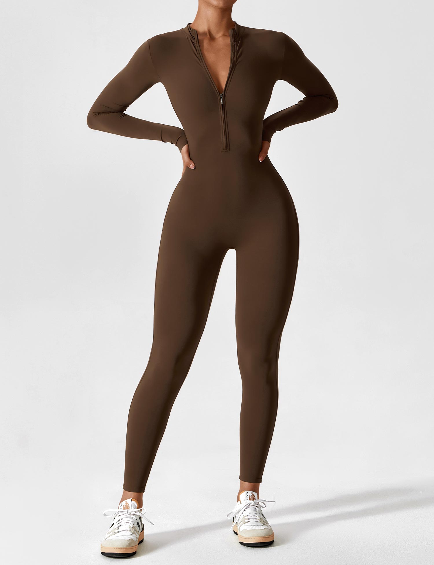 Nina | Summer Long Sleeve Zip Set - ginlerie 6