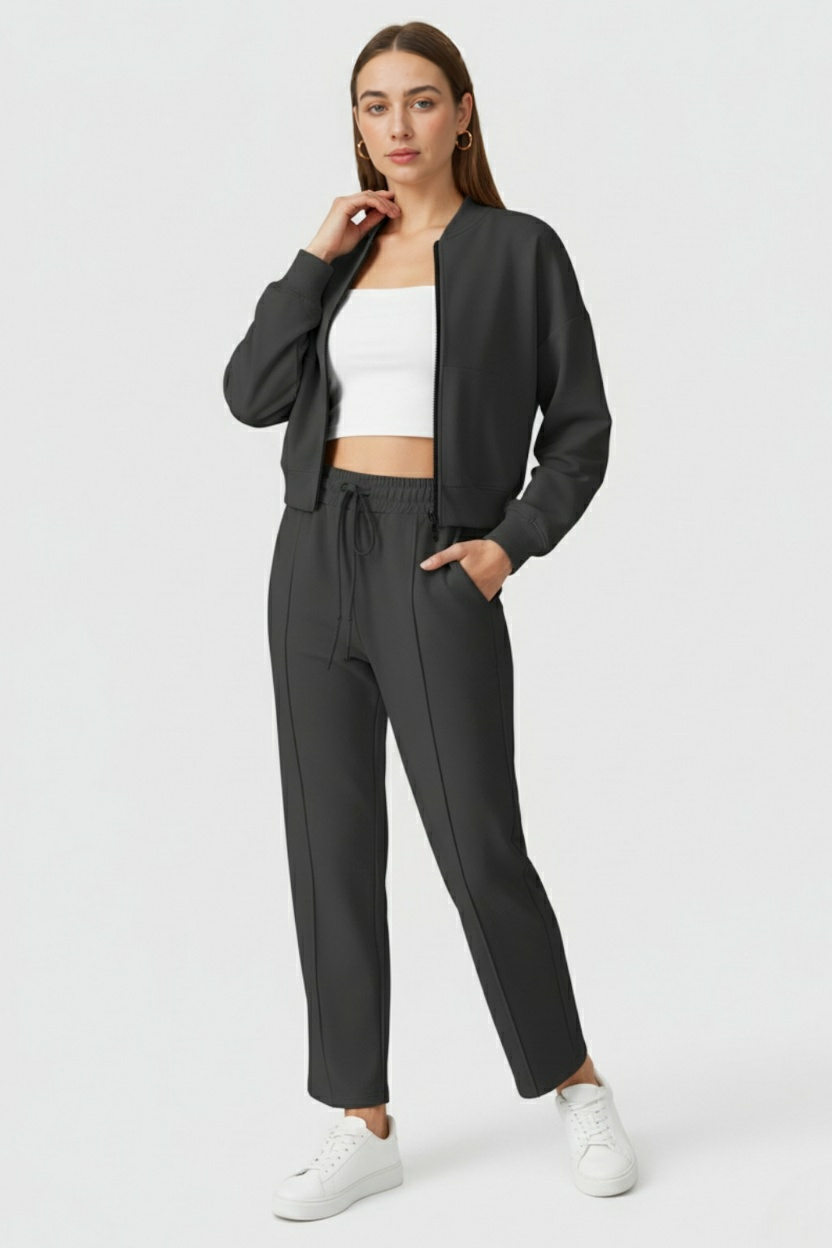 Nina | Sweatshirt and Sweatpants Set - ginlerie 2