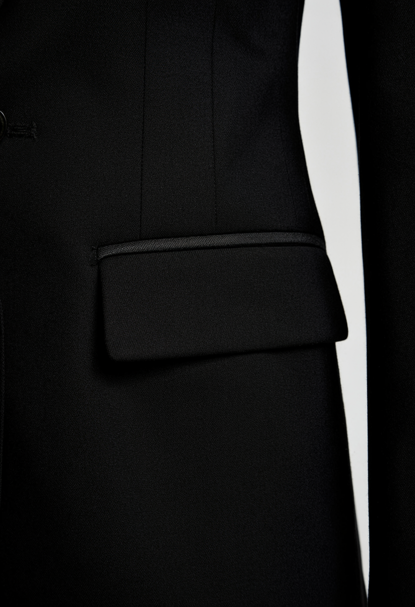 Nina | Tailored Black Blazer - ginlerie 5