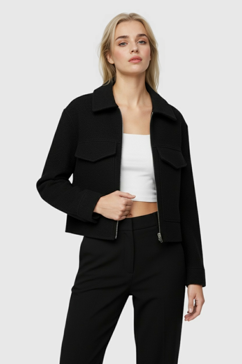 Nina | Zip-Up Jacket - ginlerie 1