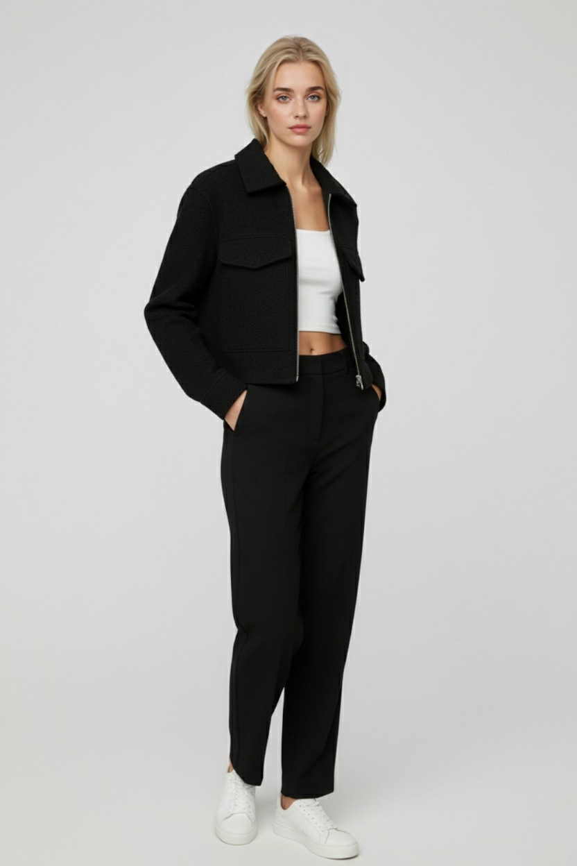 Nina | Zip-Up Jacket - ginlerie 2
