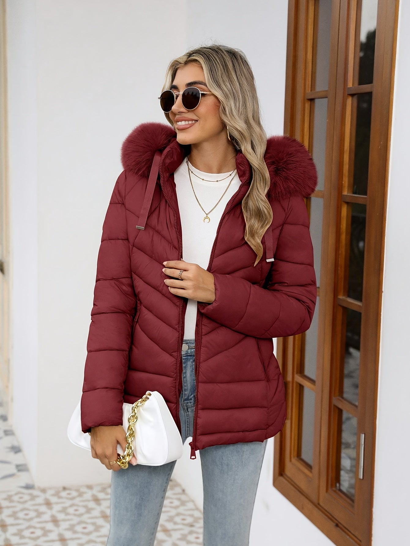 Ruby | Quilted Puffer Jacket - ginlerie 3
