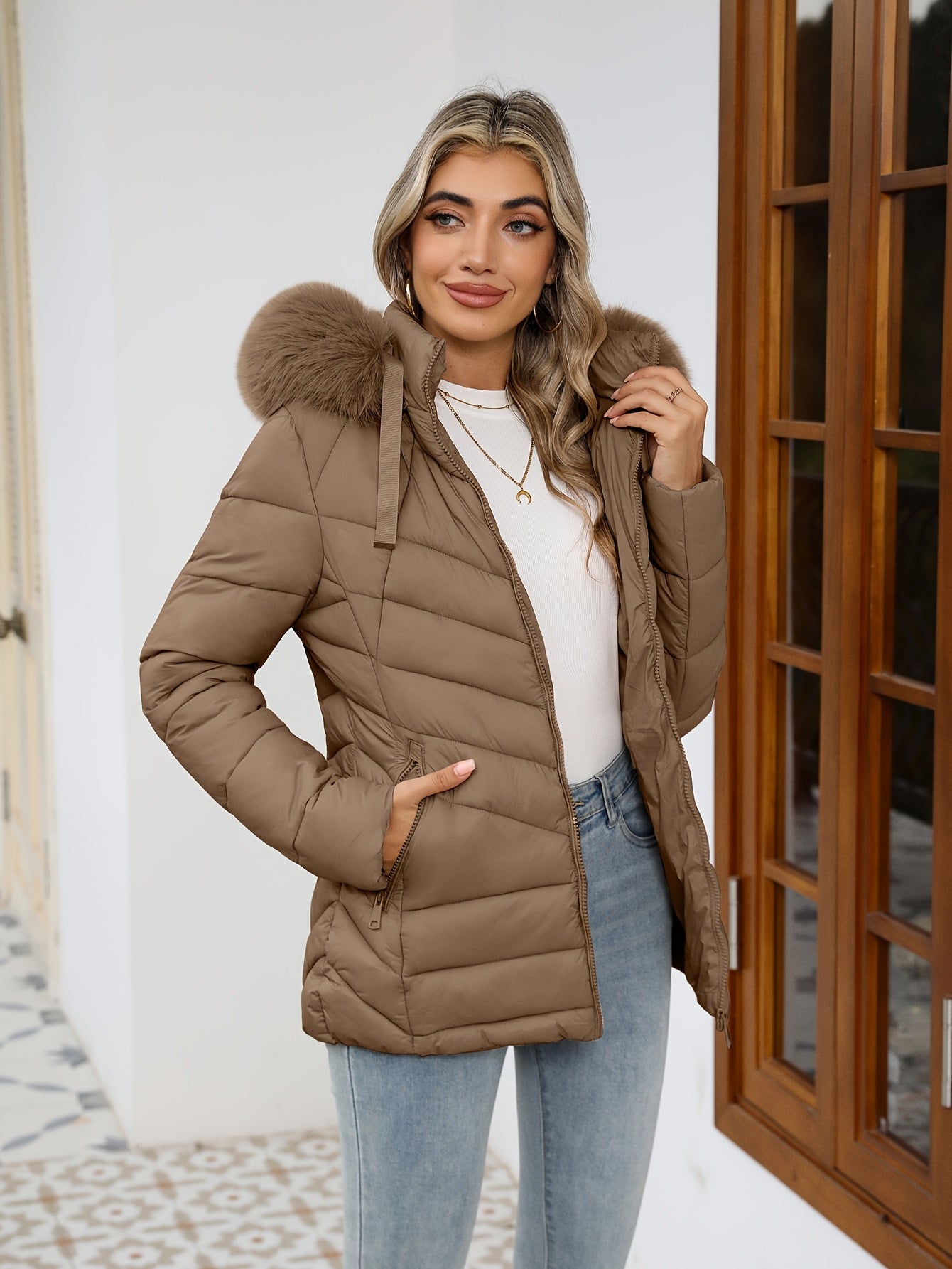 Ruby | Quilted Puffer Jacket - ginlerie 5