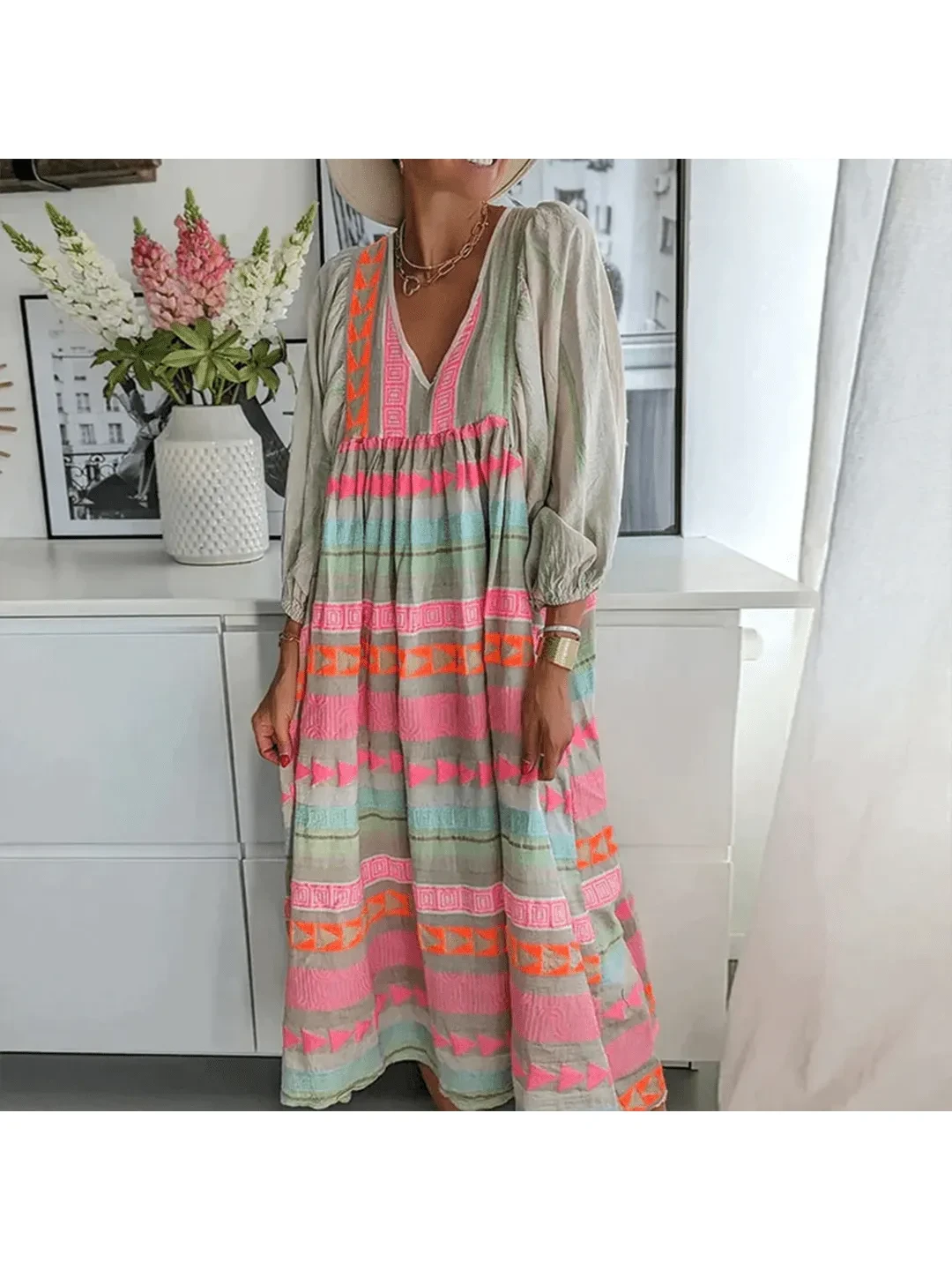 Sabrina | Boho Dress - ginlerie 1