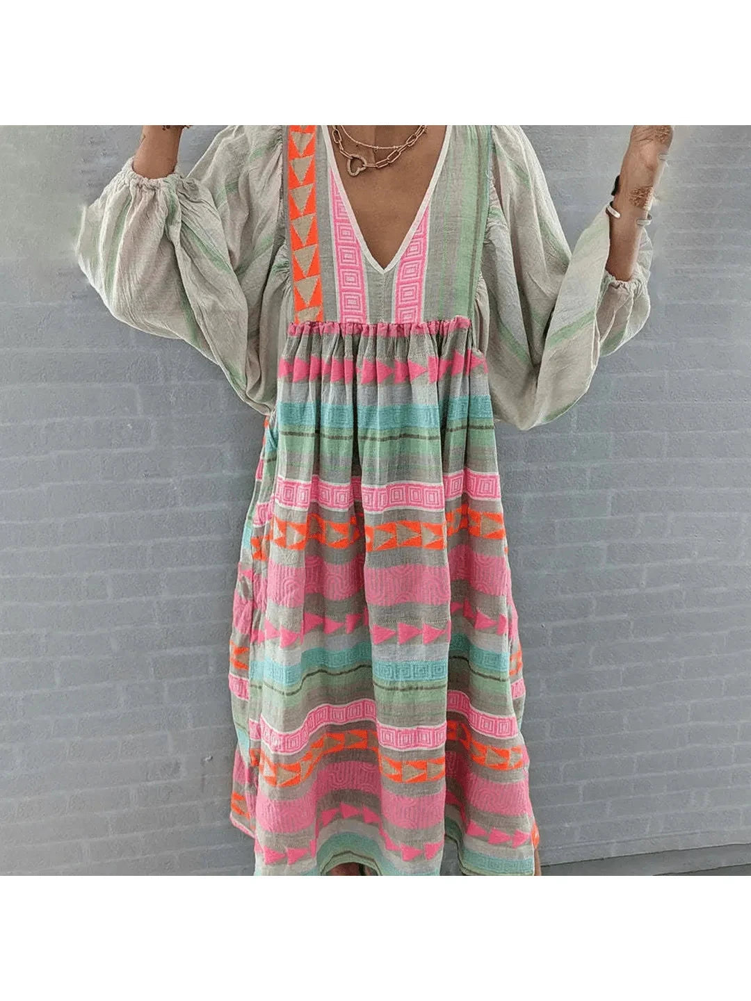 Sabrina | Boho Dress - ginlerie 3
