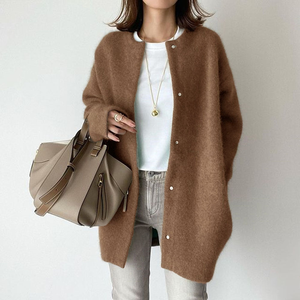 Sage | Luxe Wool Cardigan - ginlerie 1