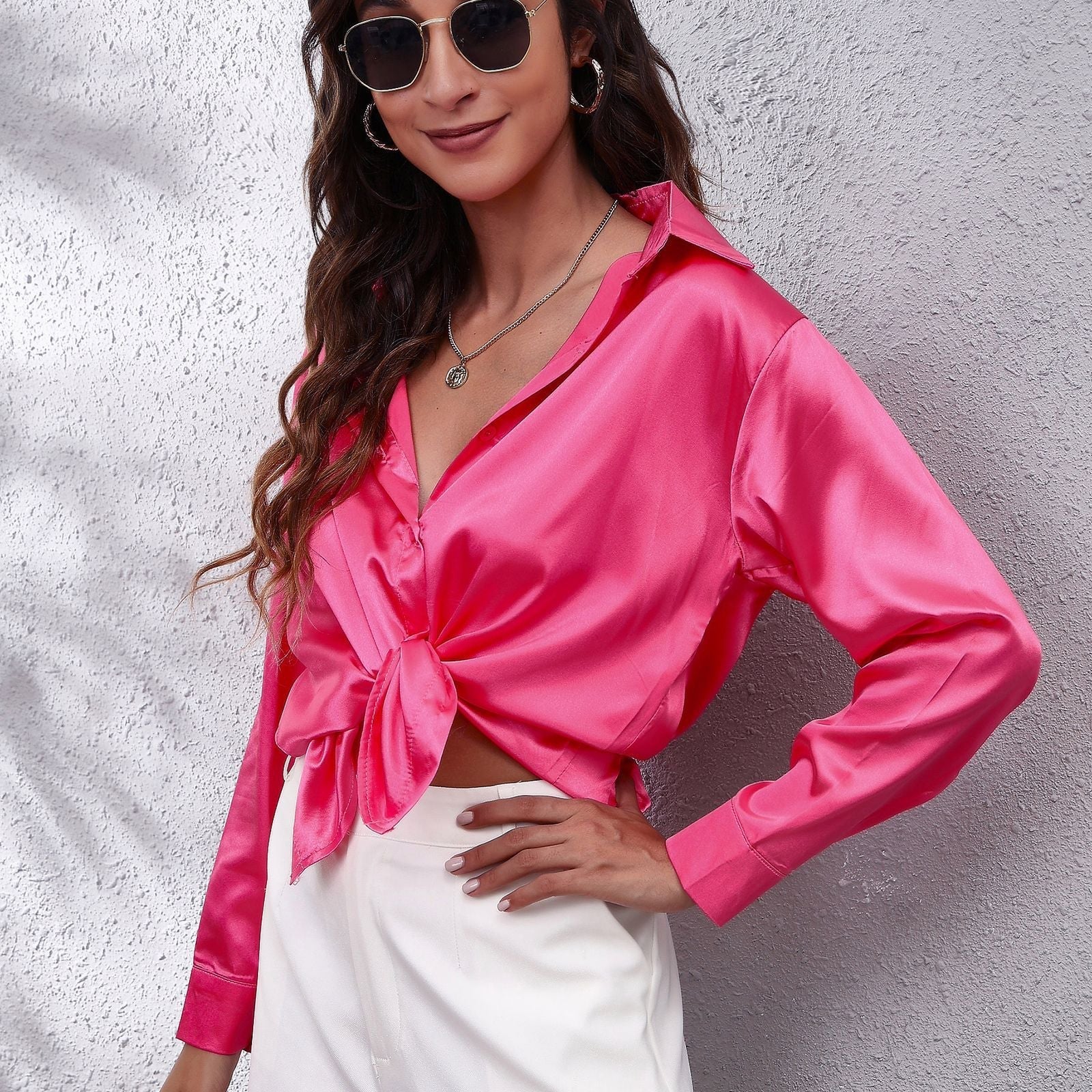 Sage | Silk Blouse - ginlerie 3