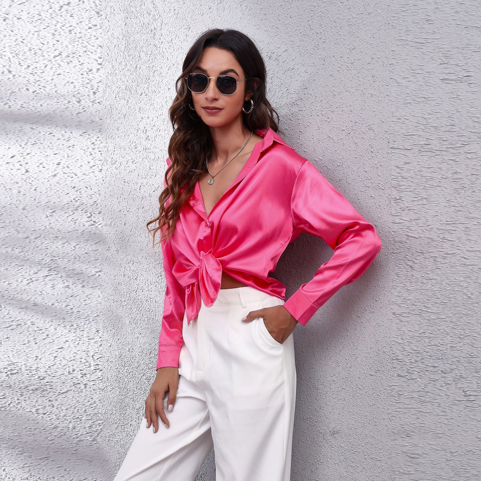 Sage | Silk Blouse - ginlerie 4