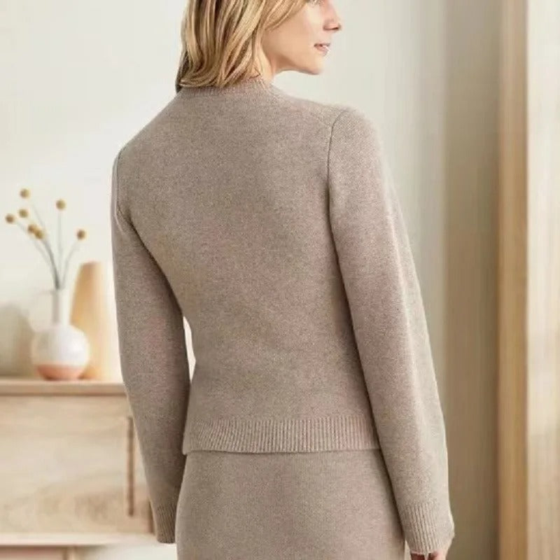 Sage | Vintage-Inspired Cardigan Sweater - ginlerie 5