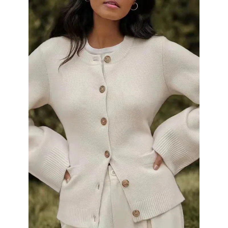 Sage | Vintage-Inspired Cardigan Sweater - ginlerie 6