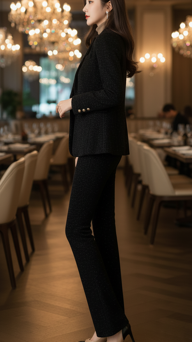 Sienna | Double Breasted Suit - ginlerie 1