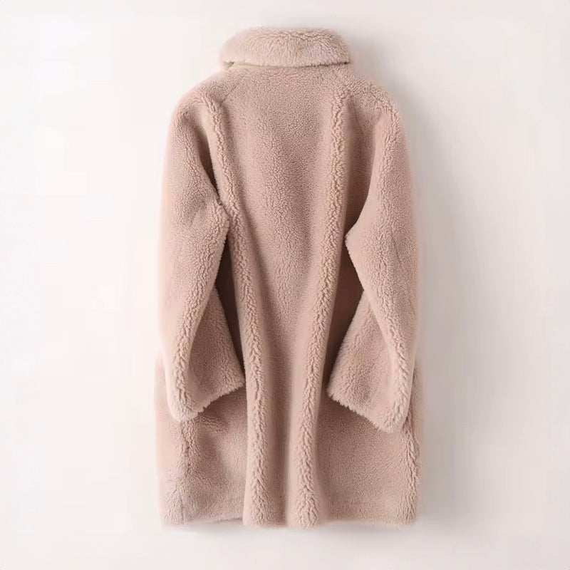 Sofia | Oversized Shearling Coat - ginlerie 5