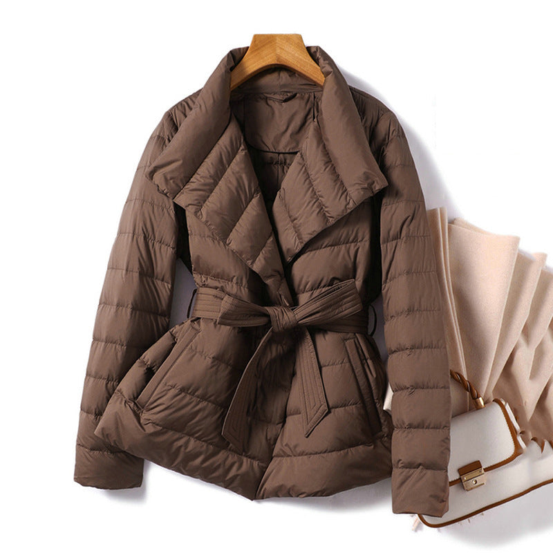 Sofia | Quilted Down Jacket - ginlerie 0