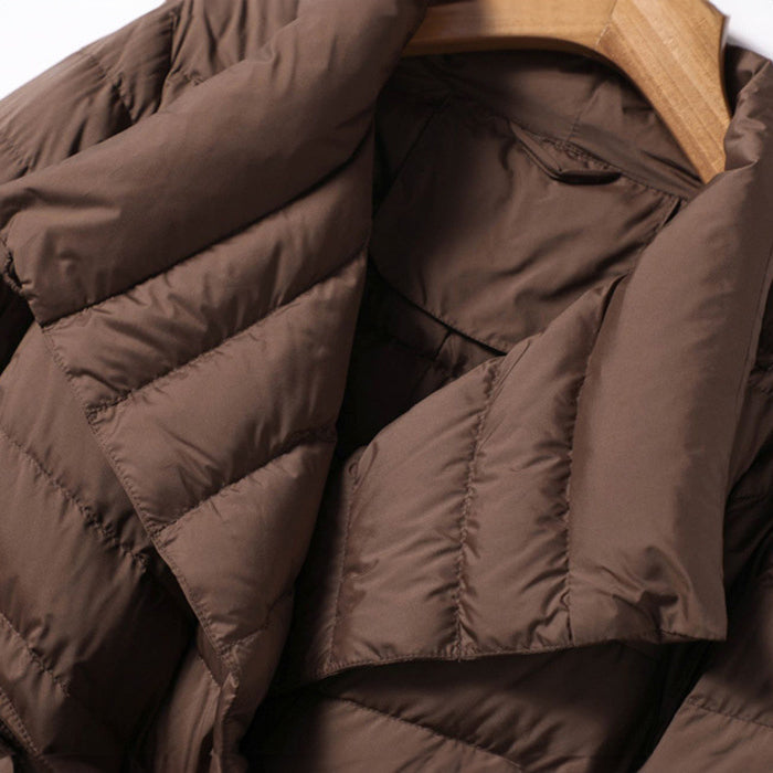 Sofia | Quilted Down Jacket - ginlerie 3