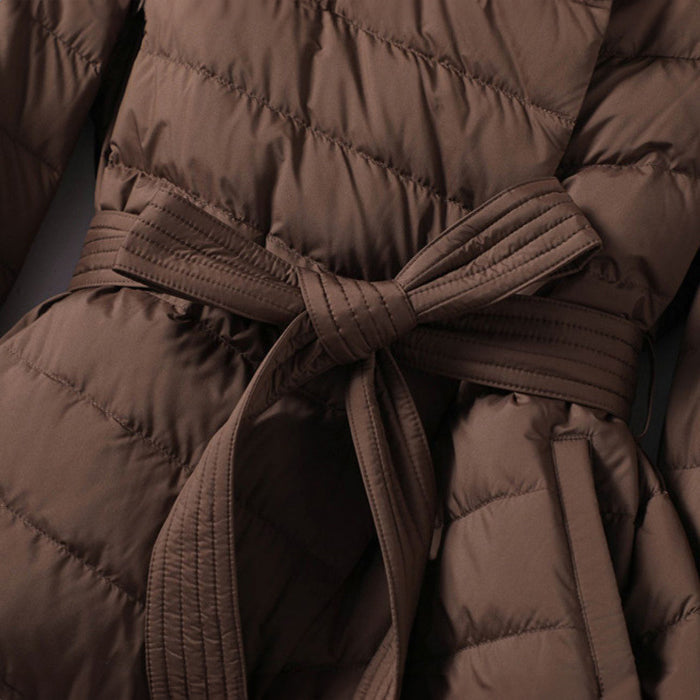 Sofia | Quilted Down Jacket - ginlerie 4
