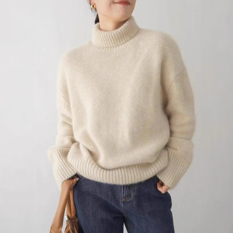Sofia | Relaxed Knit Pullover - ginlerie 1