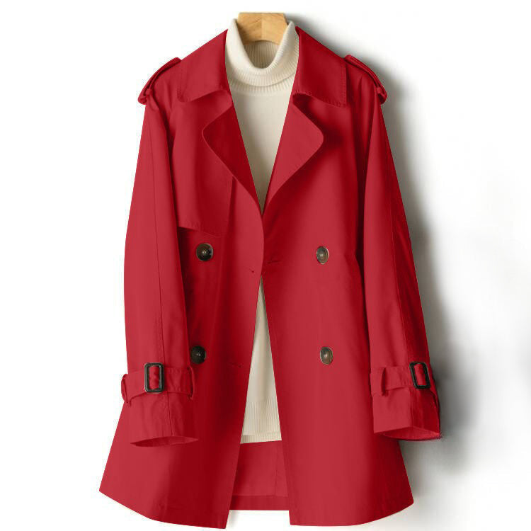 Sophia | Black Trench Coat - ginlerie 4