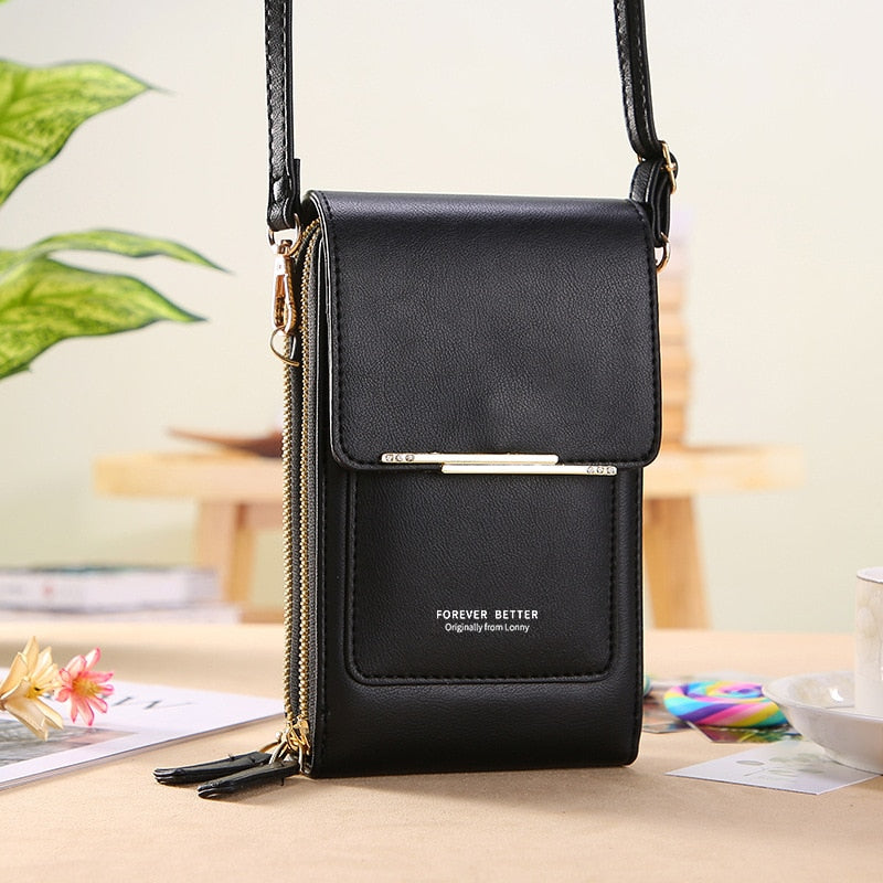 Sophia | Modern Vegan Leather Shoulder Bag - ginlerie 11