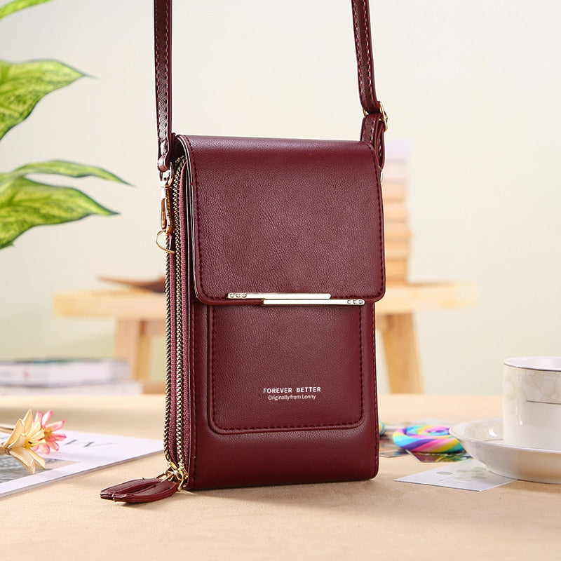 Sophia | Modern Vegan Leather Shoulder Bag - ginlerie 14