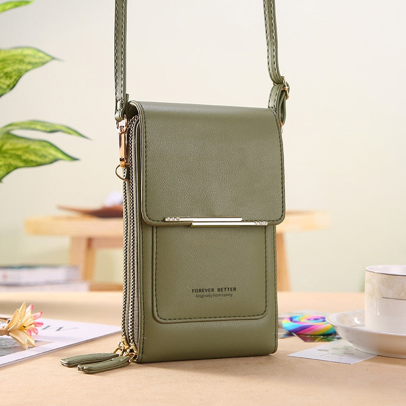 Sophia | Modern Vegan Leather Shoulder Bag - ginlerie 9