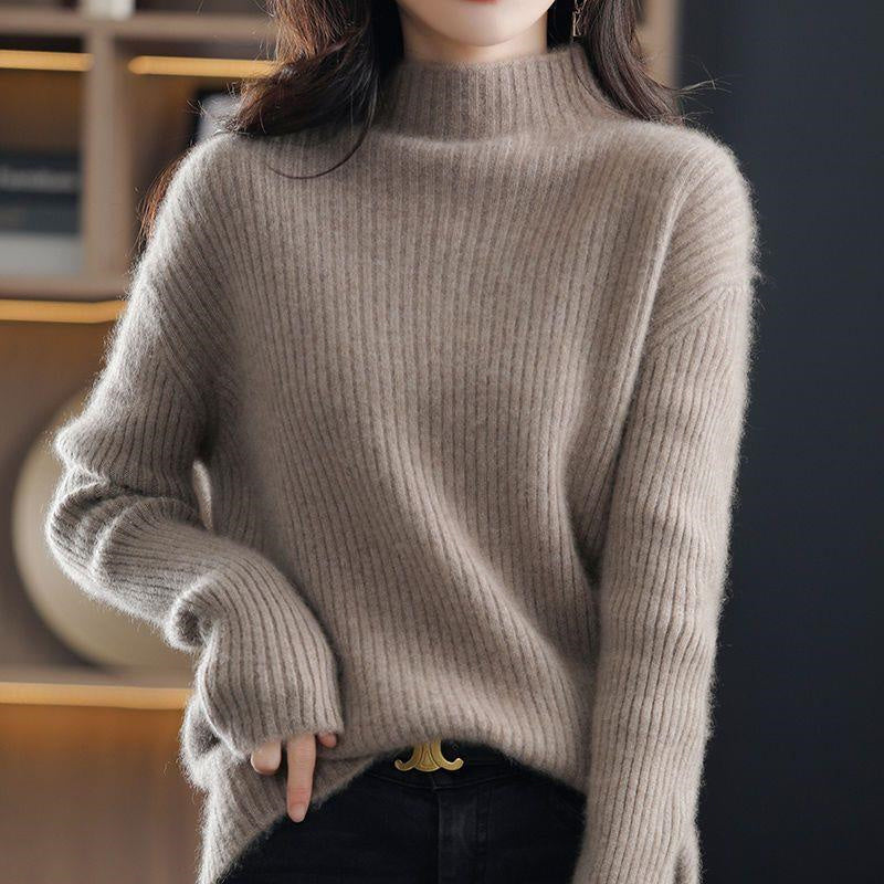 Sophia | Striped Knit Sweater - ginlerie 1