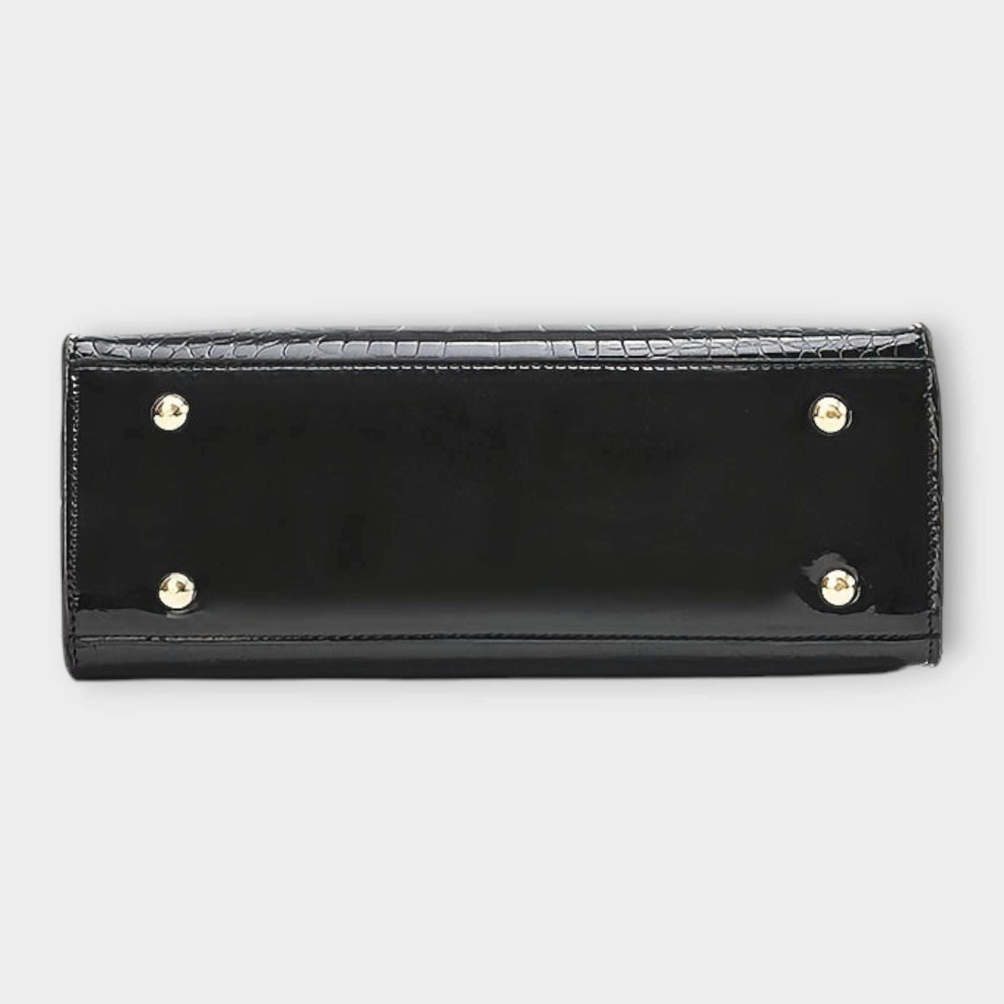 Victoria | Crocodile Pattern Handbag - ginlerie 3