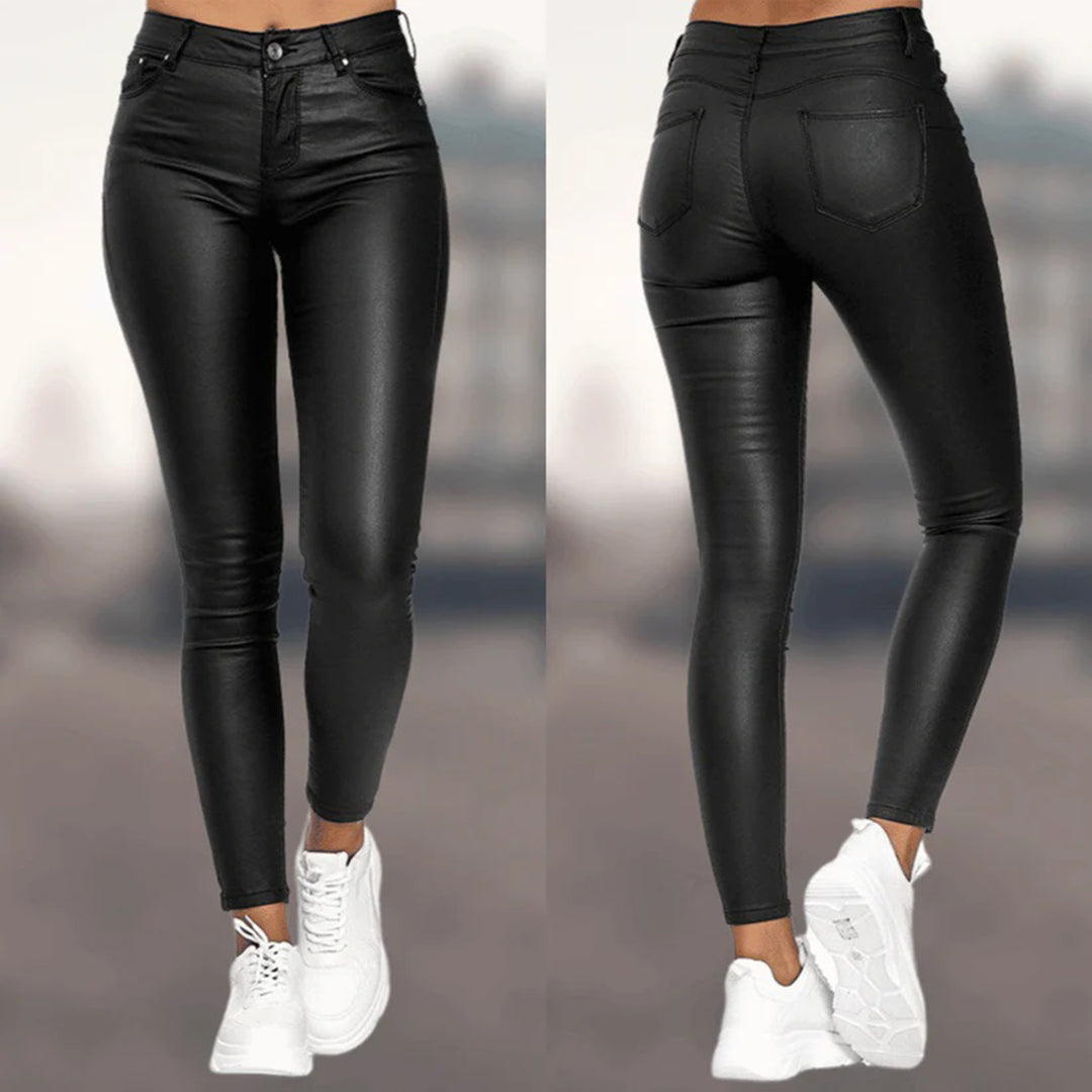 Victoria | Elegant Black Trousers - ginlerie 0